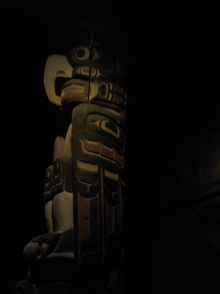 Totem at Royal Museum, Victoria BC